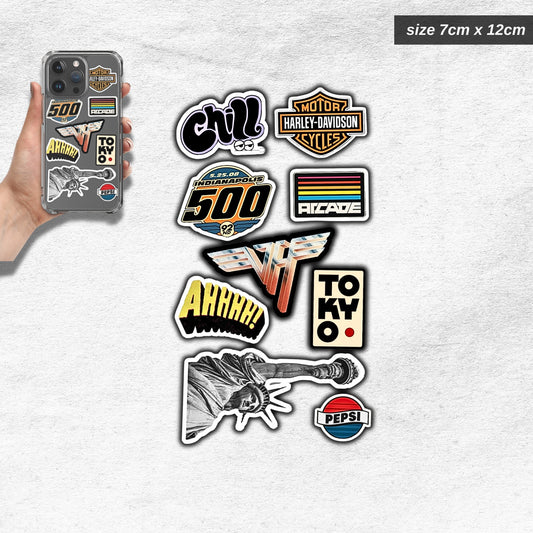 aesthetic stickers set