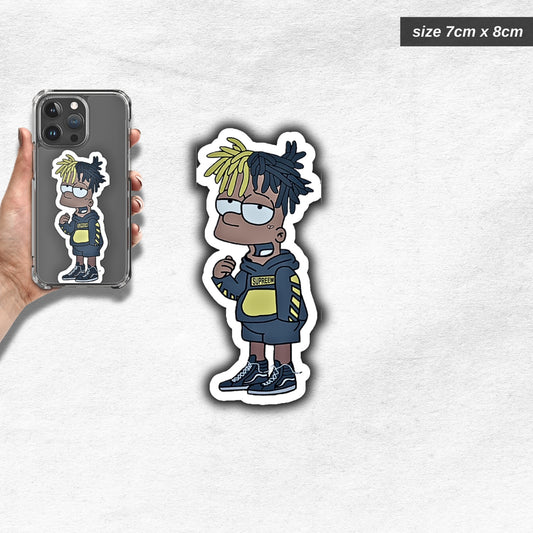 aesthetic bart simpson sticker