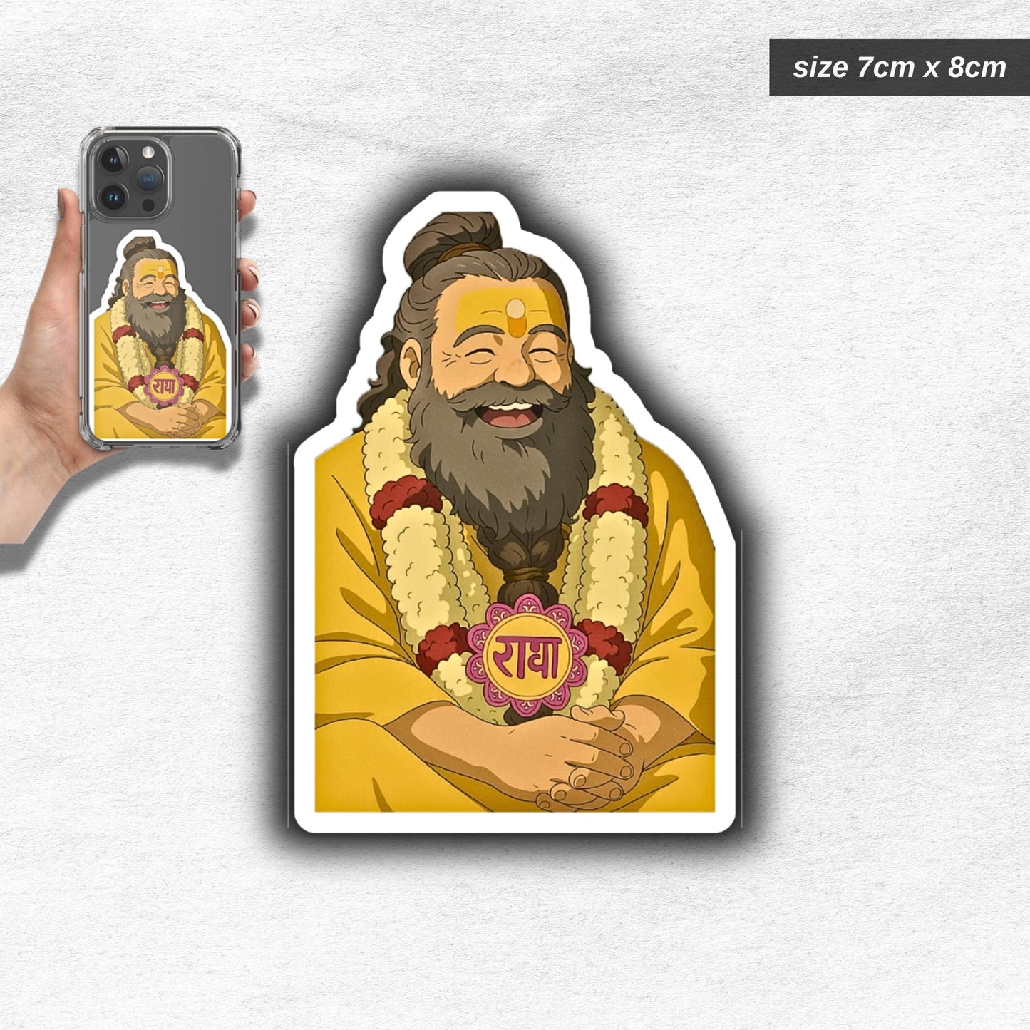shree premanand maharaj ji sticker