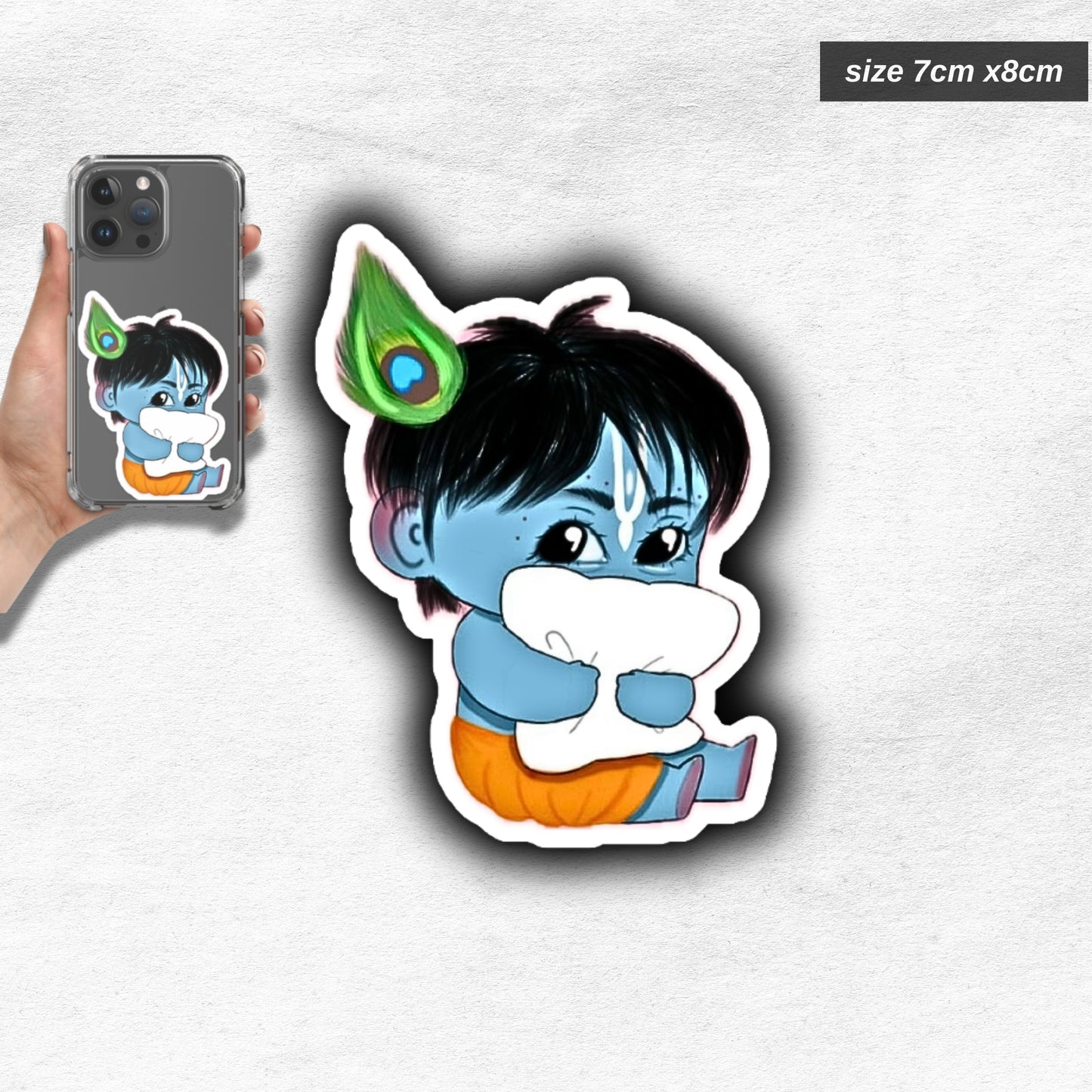 lord krishna sticker